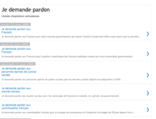 Tablet Screenshot of jedemandepardon.blogspot.com
