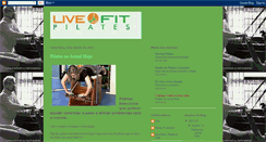 Desktop Screenshot of livefitpilates.blogspot.com