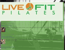 Tablet Screenshot of livefitpilates.blogspot.com