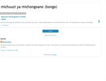 Tablet Screenshot of johnmichuzi.blogspot.com