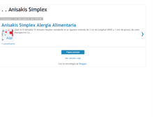 Tablet Screenshot of anisakissimplex.blogspot.com