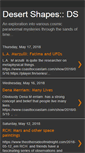 Mobile Screenshot of desertshapes.blogspot.com