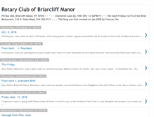 Tablet Screenshot of briarcliffrotaryclub.blogspot.com