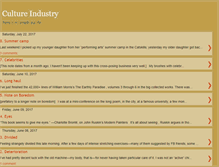 Tablet Screenshot of kulturindustrie.blogspot.com