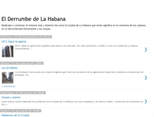 Tablet Screenshot of derrumbedelahabana.blogspot.com