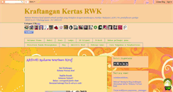 Desktop Screenshot of kraftangankertas.blogspot.com