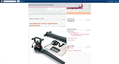 Desktop Screenshot of paramount-electric-leaf-blower.blogspot.com