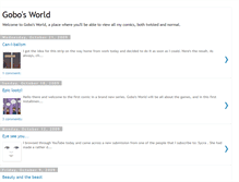 Tablet Screenshot of gobosworld.blogspot.com