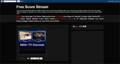 Desktop Screenshot of free-score-stream.blogspot.com
