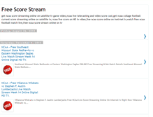 Tablet Screenshot of free-score-stream.blogspot.com