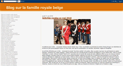 Desktop Screenshot of familleroyalebelge.blogspot.com