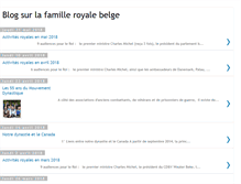 Tablet Screenshot of familleroyalebelge.blogspot.com