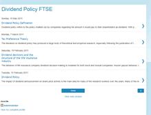 Tablet Screenshot of dividendpolicyftse.blogspot.com