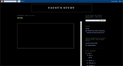 Desktop Screenshot of faustsstudy.blogspot.com