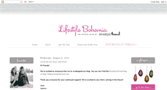 Desktop Screenshot of lifestylebohemia.blogspot.com