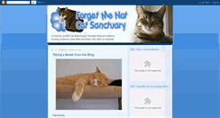 Desktop Screenshot of forgetmenotcats.blogspot.com