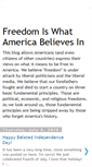 Mobile Screenshot of freedomreignsinamerica.blogspot.com