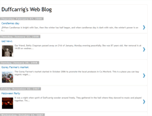 Tablet Screenshot of duffcarrig.blogspot.com