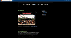 Desktop Screenshot of pilgrimsummercamp2008.blogspot.com