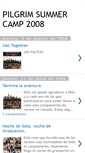 Mobile Screenshot of pilgrimsummercamp2008.blogspot.com