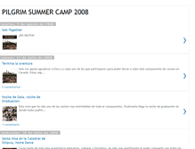 Tablet Screenshot of pilgrimsummercamp2008.blogspot.com