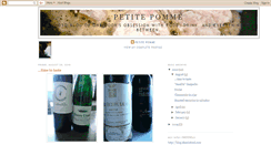 Desktop Screenshot of chezpetitepomme.blogspot.com