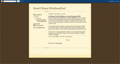 Desktop Screenshot of greatcitizenwatches4you.blogspot.com