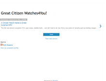 Tablet Screenshot of greatcitizenwatches4you.blogspot.com