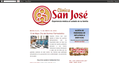 Desktop Screenshot of clinicasanjoseperu.blogspot.com