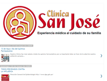 Tablet Screenshot of clinicasanjoseperu.blogspot.com