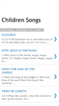 Mobile Screenshot of childrensongs.blogspot.com