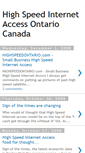 Mobile Screenshot of highspeedontario.blogspot.com