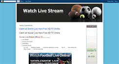 Desktop Screenshot of 4livestream.blogspot.com