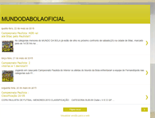 Tablet Screenshot of mundodabolaoficial.blogspot.com
