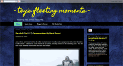 Desktop Screenshot of fleetingmoments888.blogspot.com