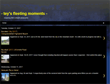 Tablet Screenshot of fleetingmoments888.blogspot.com