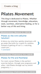 Mobile Screenshot of pilatesmovement.blogspot.com
