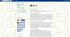 Desktop Screenshot of can-i-live-abortion.blogspot.com