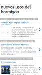 Mobile Screenshot of nuhormigon.blogspot.com
