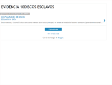 Tablet Screenshot of evidencia10.blogspot.com