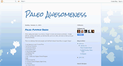 Desktop Screenshot of paleoawesomeness.blogspot.com