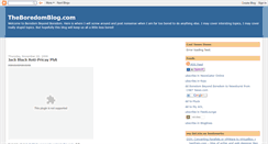 Desktop Screenshot of boredombeyondboredom.blogspot.com