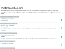 Tablet Screenshot of boredombeyondboredom.blogspot.com