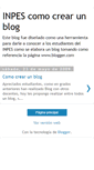 Mobile Screenshot of inpescomocrearunblog.blogspot.com