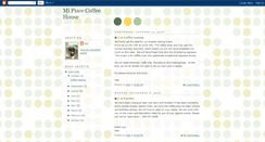 Desktop Screenshot of mipiacecoffee.blogspot.com