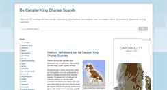 Desktop Screenshot of decavalierkingcharlesspaniel.blogspot.com