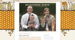 Desktop Screenshot of beckstrandbunch.blogspot.com