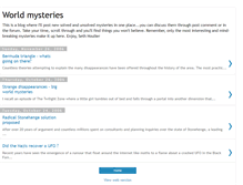 Tablet Screenshot of mysteryplace.blogspot.com