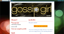 Desktop Screenshot of gossipgirl990.blogspot.com