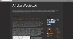 Desktop Screenshot of afryka-wycieczki.blogspot.com